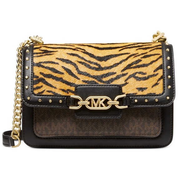 MICHAEL KORS Tiger Heather bag🖤 - Picture 1 of 9